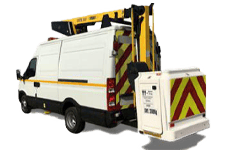 Van Hire Bedford - 3.5T Cherry Picker Access Van - Van hire Bedford