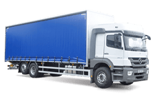 Van Hire Bedford - 26T Curtainsider (Fast Load/Unload) - Truck hire Bedford