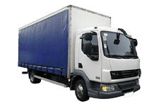 Van Hire Bedford - 7.5T Curtain Side Truck (Side Loading) - Truck hire Bedford