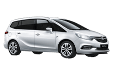 Van Rental Bedford - Vauxhall Zafira 5 + 2 - Minibus hire Bedford