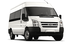Van Hire Bedford - Special Ford Minibus LITE - Accommodating 17 - Minibus hire Bedford